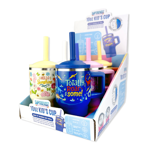 10 oz Insulated Kid's Cup - 6 Pieces Per Retail Ready Display 26145