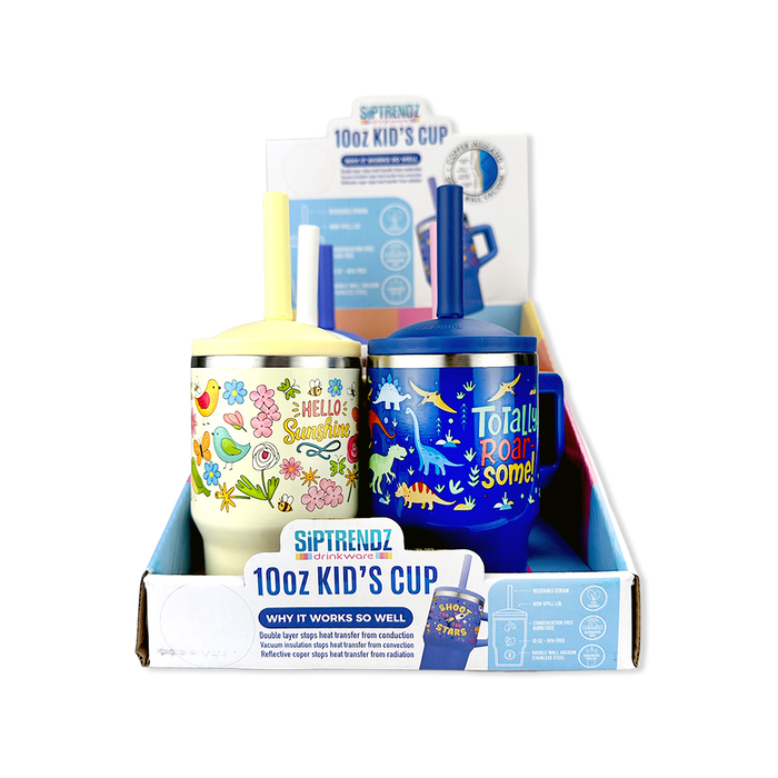 10 oz Insulated Kid's Cup - 6 Pieces Per Retail Ready Display 26145