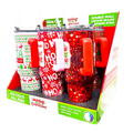 40 oz Insulated Stainless-Steel Holiday Cup - 6 Pieces Per Retail Ready Display 41709 ROUGHNECK