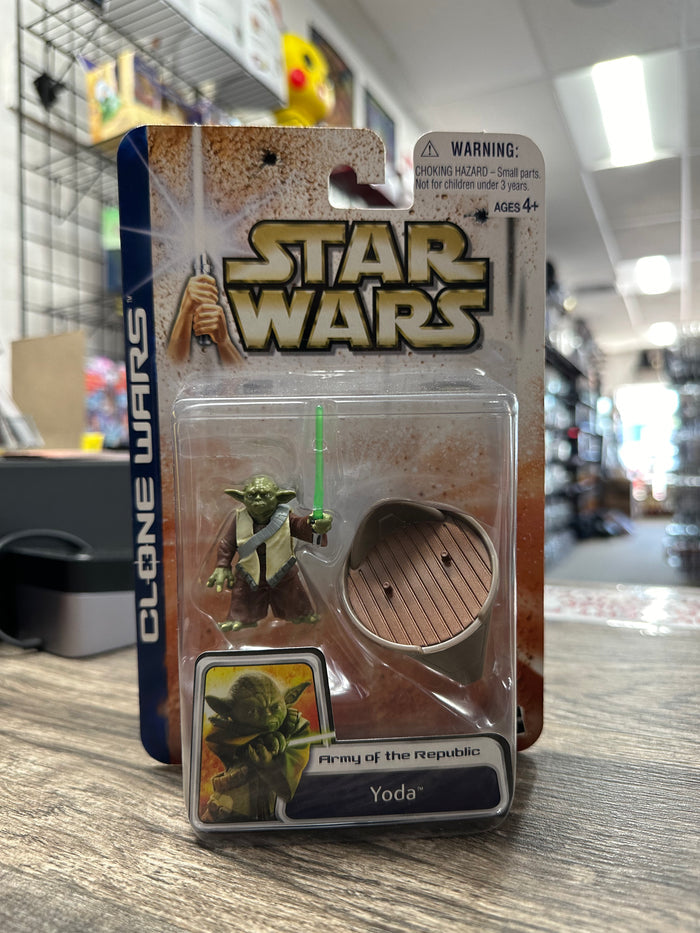 Hasbro Star Wars The Clone Wars "Army of the Republic" Yoda (2003)
