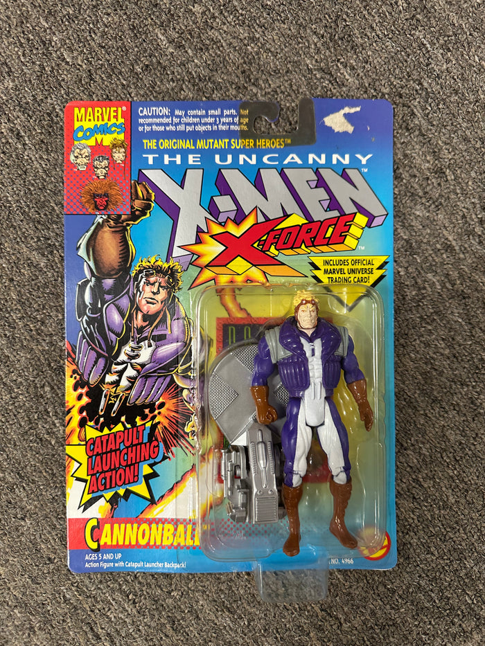 ToyBiz Marvel The Uncanny X-Men X-Force Cannonball MOC (1994)