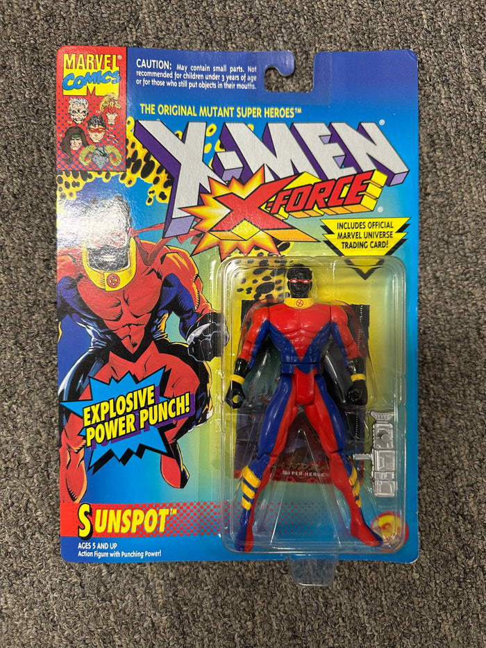 ToyBiz Marvel The Uncanny X-Men X-Force Sunspot MOC (1994)