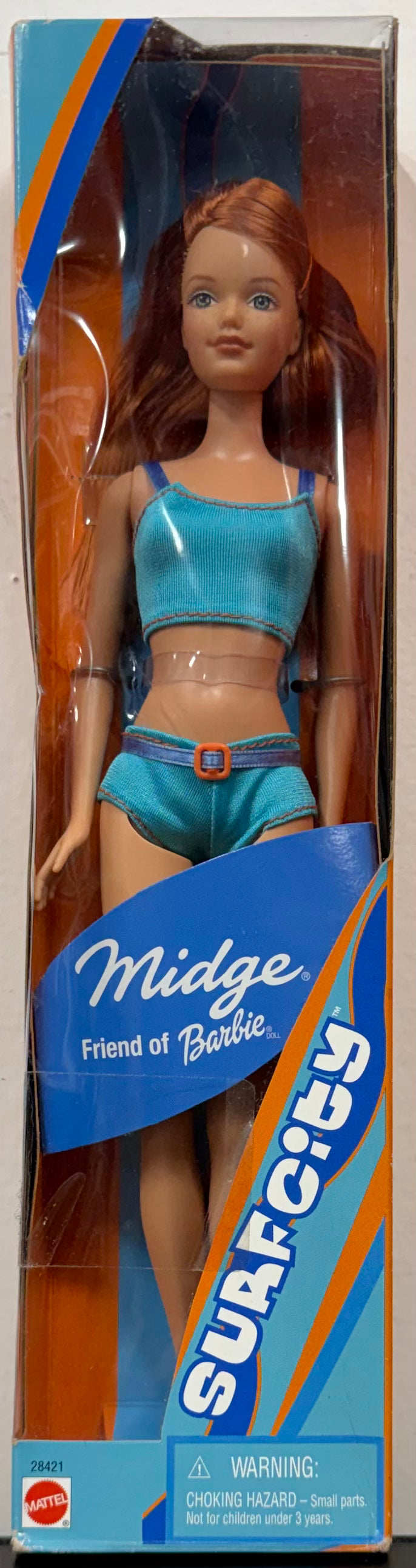 Mattel -  2000 Barbie Surf City Midge Doll 28421
