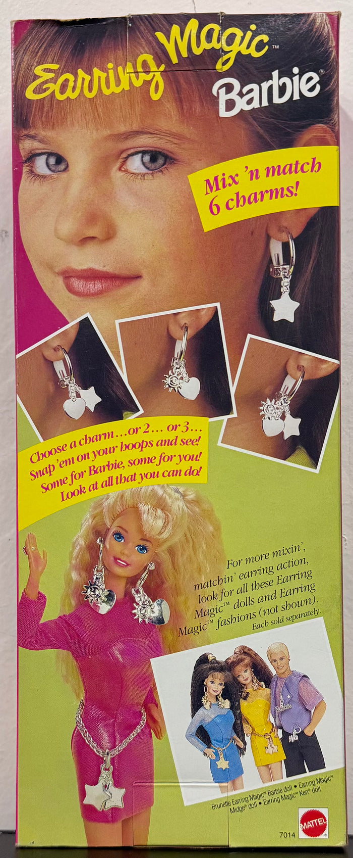 Mattel Barbie 1992 Earring Magic Barbie Doll 10255