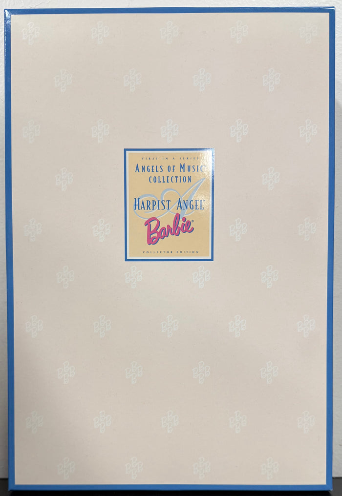 Mattel Barbie - VINTAGE 1997 Mattel Angels of Music Harpist Angel Barbie 18894 NIB NRFB