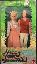 Mattel - VINTAGE 1975 Mattel Young Sweethearts Doll Set Michael & Melinda #9271 NIB NRFB