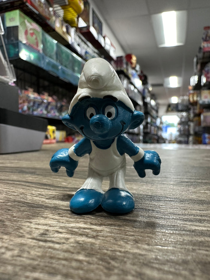 Smurfs VINTAGE Olympic Smurf (Schleich/Peyo 1980)