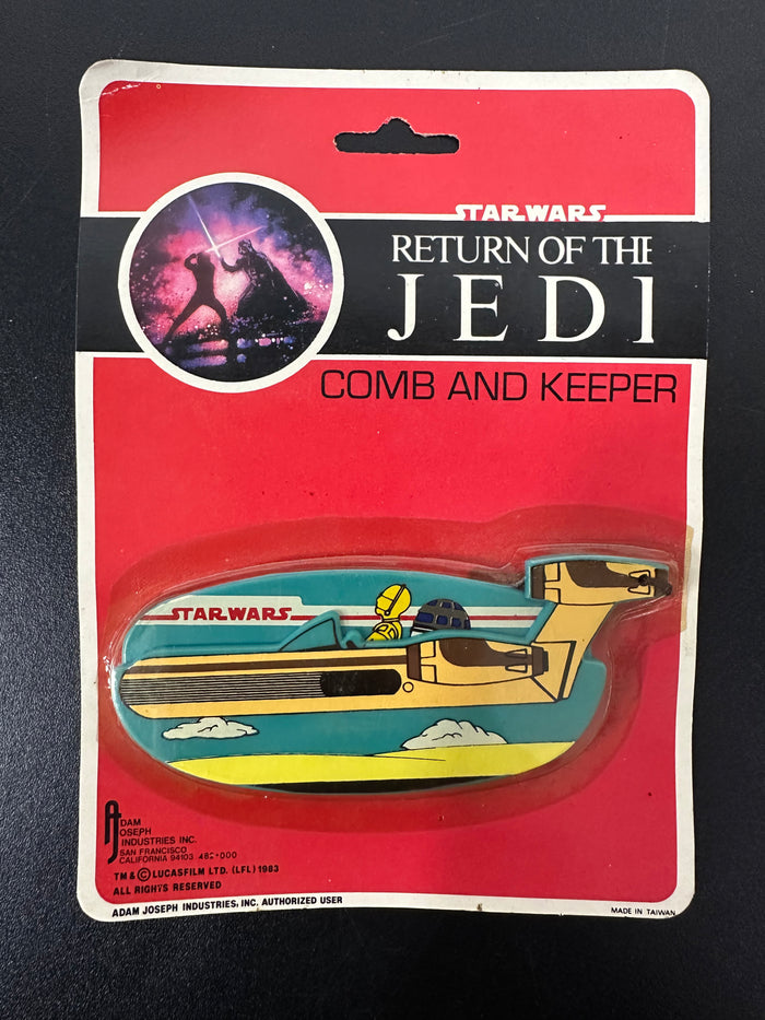 AJI Star Wars Return of the Jedi Comb & Keeper Landspeeder VINTAGE 1983 MOC