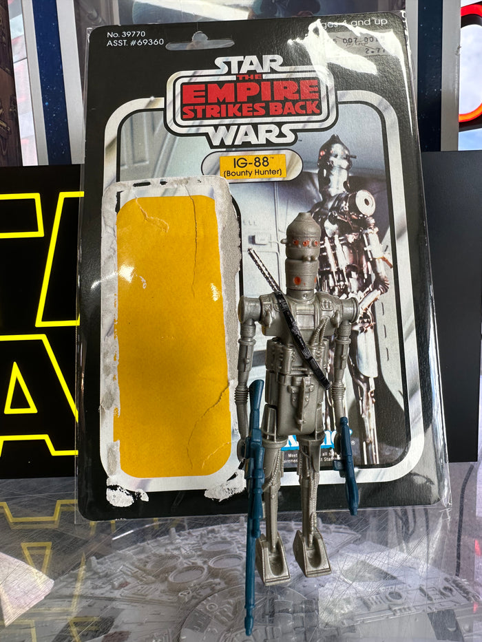 Kenner Star Wars VINTAGE IG-88 with ESB cardback (41-back, Complete)