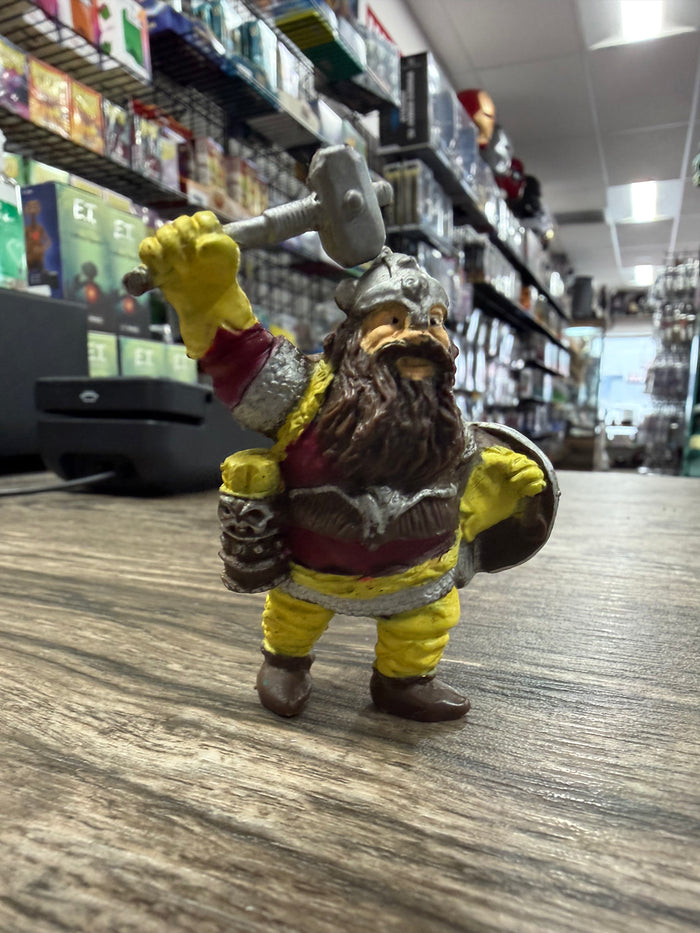 LJN Dungeons & Dragons VINTAGE Mountain Dwarf action figure (1983)