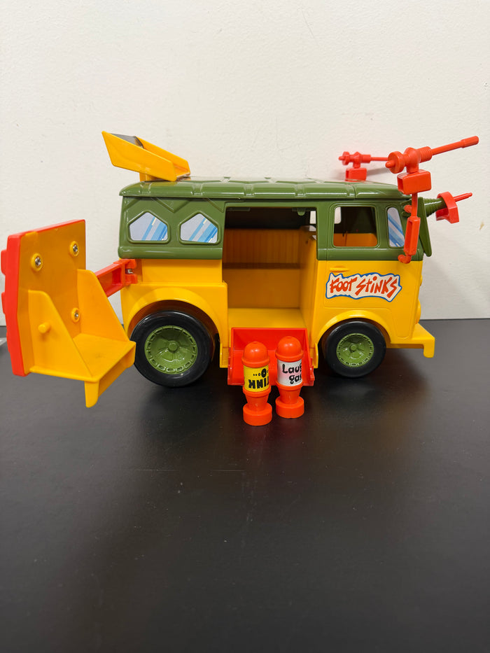 Playmates TMNT Teenage Mutant Ninja Turtles Party Wagon (Complete, Vintage, 1989)