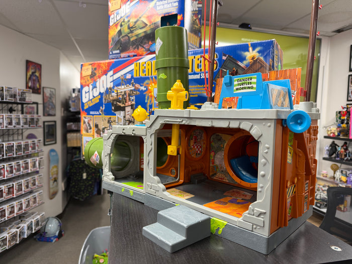 Playmates TMNT Teenage Mutant Ninja Turtles Sewer Playset (Complete, Vintage, 1989)