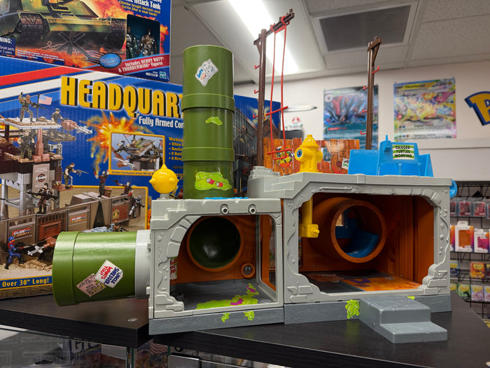 Playmates TMNT Teenage Mutant Ninja Turtles Sewer Playset (Complete, Vintage, 1989)