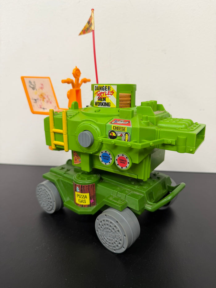 Playmates TMNT Teenage Mutant Ninja Turtles Pizza Thrower (Complete, Vintage, 1989)