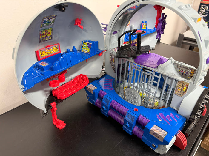Playmates TMNT Teenage Mutant Ninja Turtles TechnoDrome (Complete, Vintage, 1990)