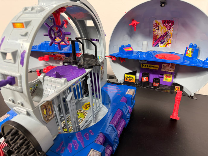 Playmates TMNT Teenage Mutant Ninja Turtles TechnoDrome (Complete, Vintage, 1990)