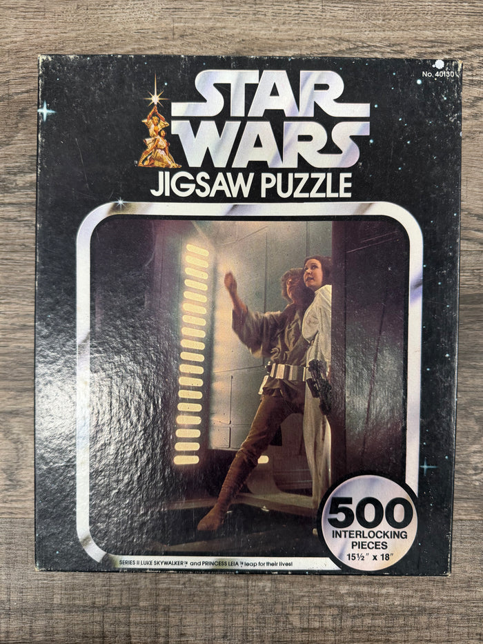 Kenner Star Wars VINTAGE 500 pc Luke & Leia Jigsaw Puzzle