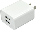 AC Wall Charger Dual Port USB 2.4 Amp - 12 Pieces Per Pack 24467 NOVELTY INC