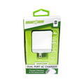AC Wall Charger with Dual USB Port 2.4 Amp - 3 Pieces Per Pack 24629 GADGET GEAR