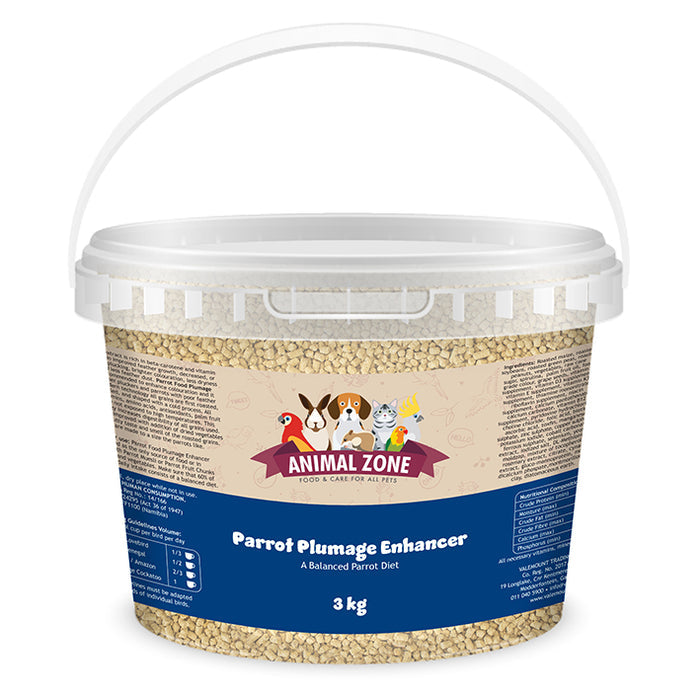 ANIMAL ZONE PARROT PLUMAGE ENHANCER 3kg