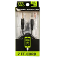 Auxiliary Audio Cable 7FT - 3 Pieces Per Pack 21070 GADGET GEAR