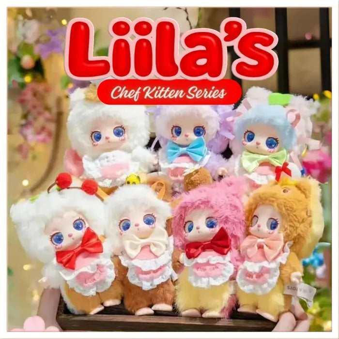 Baby Three Liila's Pastry Chef Kitten Series Plush Blind Box