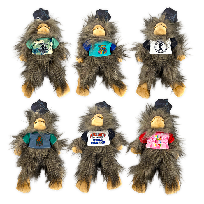Bigfoot Plush - 6 Pieces Per Pack 26148 KIPP BROTHERS