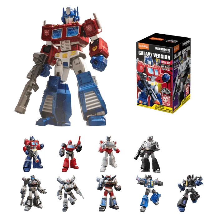 Blokees Transformers Galaxy Version Wave 1 Mini Model Kit