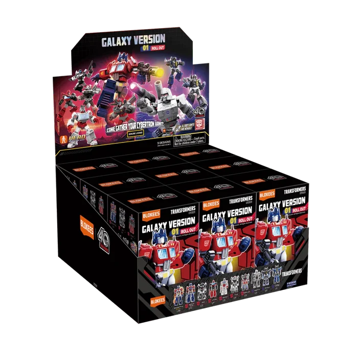 Blokees Transformers Galaxy Version Wave 1 Mini Model Kit