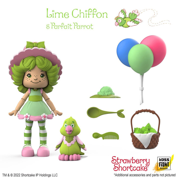 Boss Fight Studios Strawberry Shortcake Lime Chiffon and Parfait