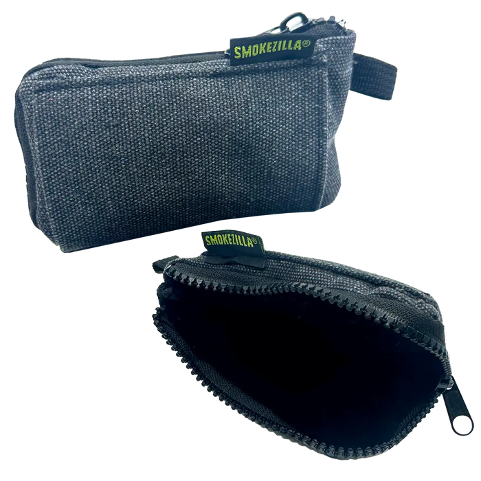 Canvas Accessories Smoker's Pouch with Zipper - 6 Pieces Per Retail Ready Display 22859 SMOKEZILLA