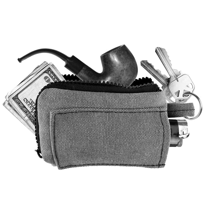 Canvas Accessories Smoker's Pouch with Zipper - 6 Pieces Per Retail Ready Display 22859 SMOKEZILLA