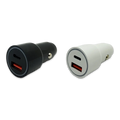 Car Charger Dual Port USB / USB-C 20 Watts - 18 Pieces Per Pack 24465 NOVELTY INC
