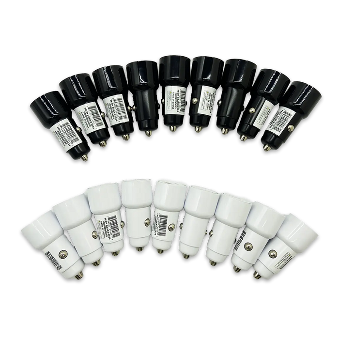Car Charger Dual Port USB / USB-C 20 Watts - 18 Pieces Per Pack 24465 NOVELTY INC