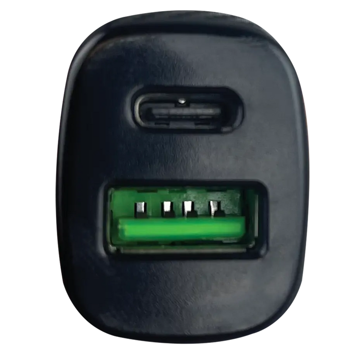 Car Charger Dual USB / USB-C 38 Watts - 3 Pieces Per Pack 24562 CAR VIBEZ