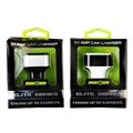 Car Charger Elite 3 Port USB 3.1 Amp - 2 Pieces Per Pack 20761 GADGET GEAR