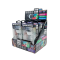 Car Charger Triple Port USB / USB-C LED 78W - 6 Pieces Per Retail Ready Display 25693 CAR VIBEZ