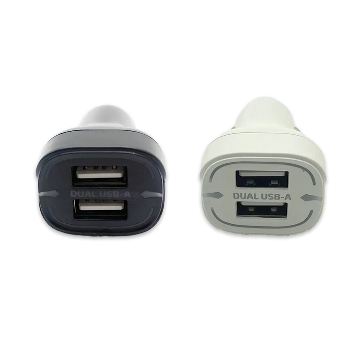 Car Charger with Dual USB Ports 2.4 Amp - 3 Pieces Per Pack 24632 GADGET GEAR