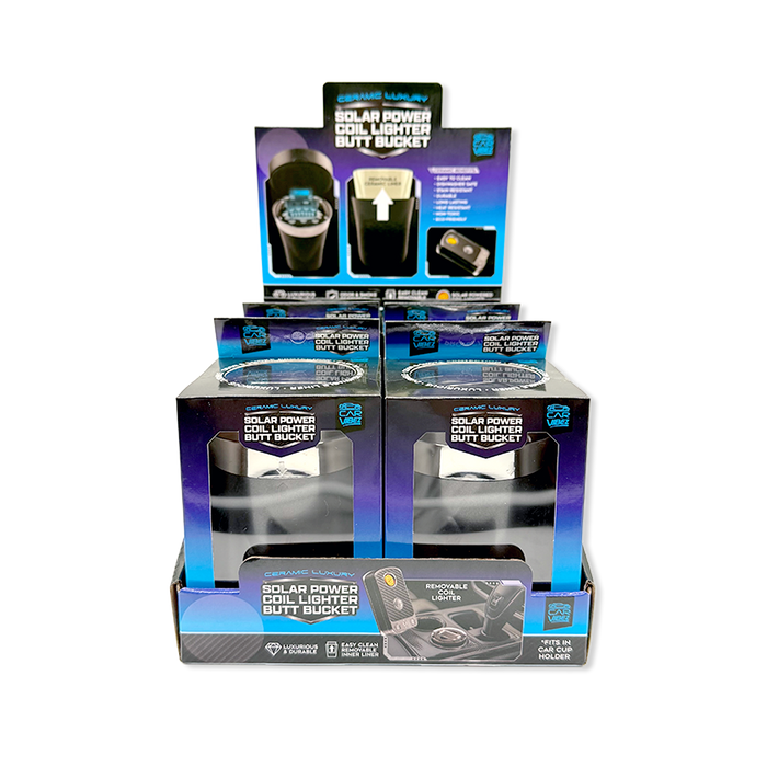Ceramic USB Butt Bucket - 6 Per Retail Ready Display 25775 CAR VIBEZ