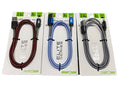 Charging Cable Elite Indestructible USB to Lightning 3FT 2.4 Amp - 3 Pieces Per Pack 22323 GADGET GEAR