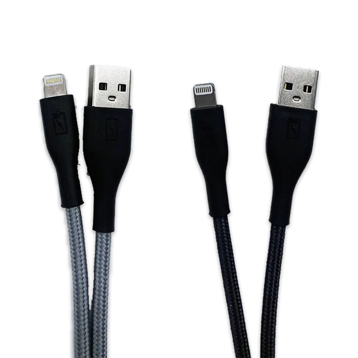 Charging Cable USB to Lightning 10FT 2.4 Amp - 8 Pieces Per Pack 24664 GADGET GEAR