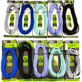 Charging Cable Wing Rack Assortment 10FT - 10 Pieces Per Pack 88422 GADGET GEAR