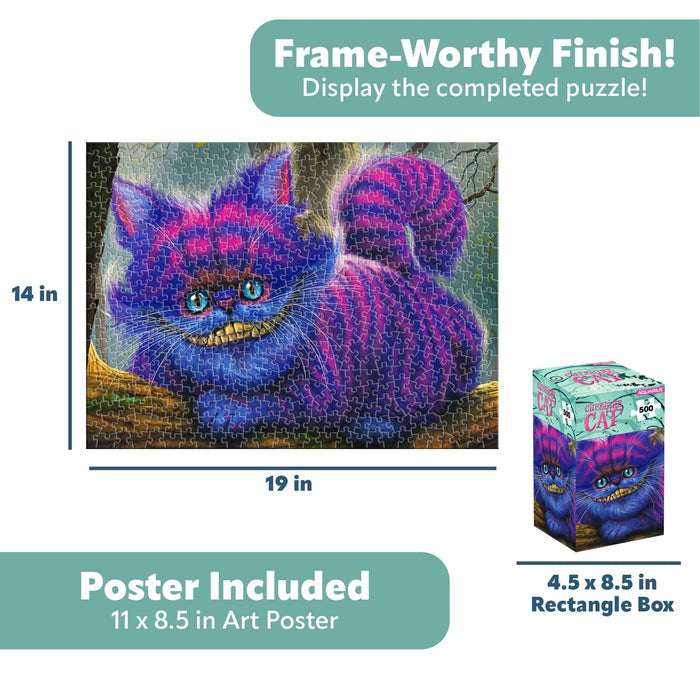 Cheshire Cat 500 Piece Jigsaw Puzzle