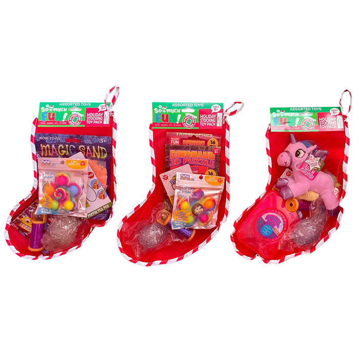 Christmas Mystery Stocking Toy Pack - 6 Pieces Per Pack 23471 KIPP BROTHERS