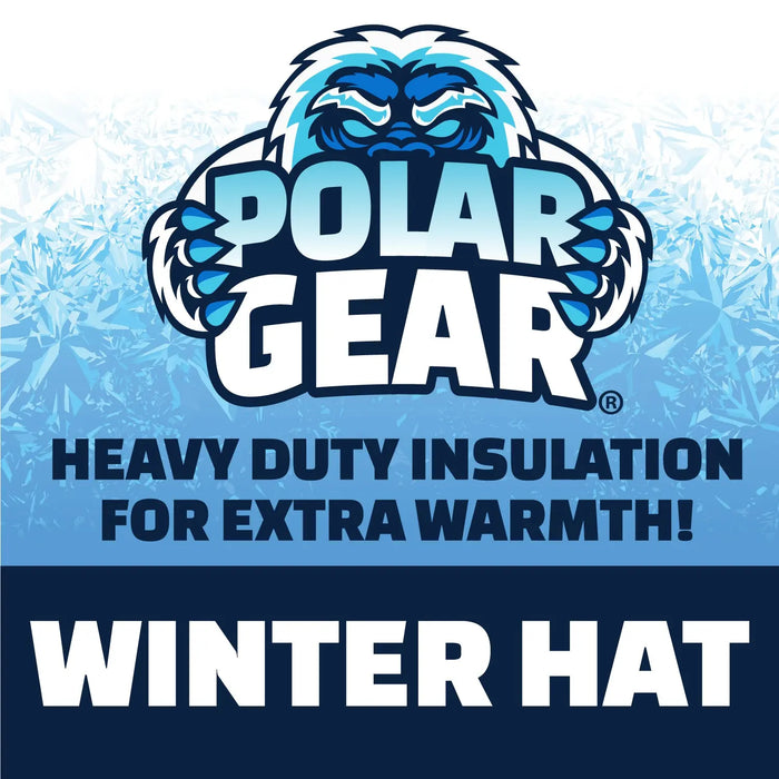 Cuffed Knit Hat Beanie with Patch - 12 Pieces Per Retail Ready Display 23366 POLAR GEAR