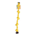 dogs life 5 knot dog toy yellow