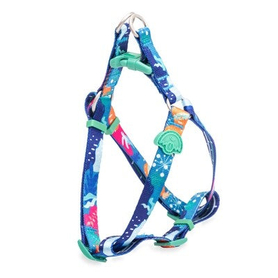 Dogs life designer pooch harness under the sea Blue s