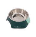 Dogs life dog bowl hexagon melimine steel blue