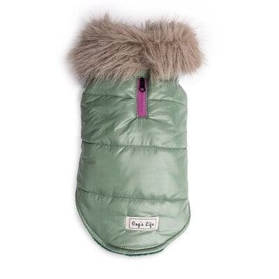 Dogs life gilet puffer mint M
