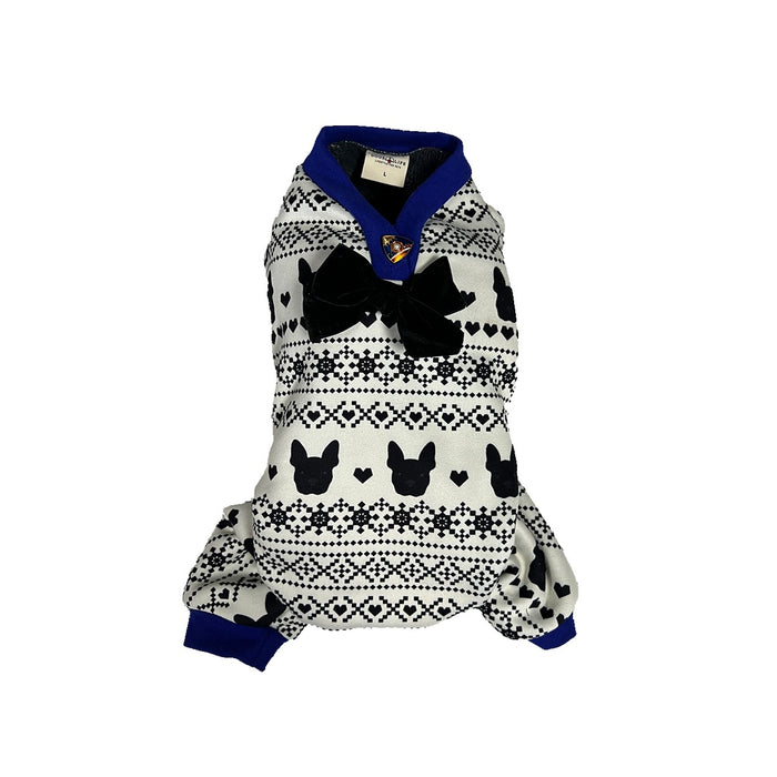 dogs life jersey PJ with Boston terrier XXL
